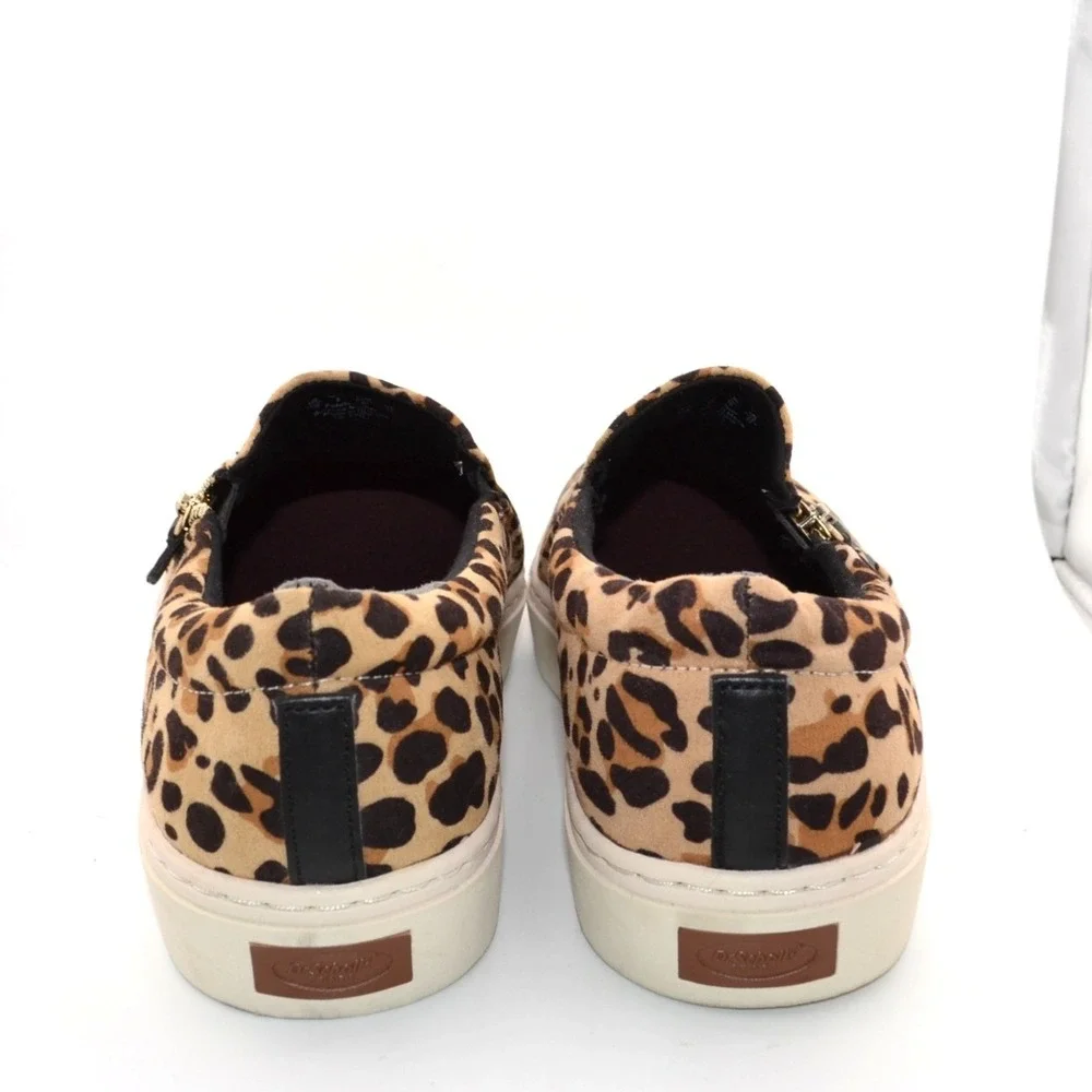 Dr Scholls Be Free Slip On Sneakers Casual Everyday Fall Leopard Print 10 Bold‎